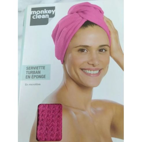 Towel Chalma, Turban for drying hair from MONKEY CLEAN microfiber buy in online store