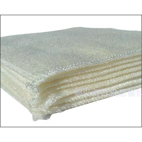 Bamboo rag for washing dishes and house cleaning 16 * 18cm - white buy in online store