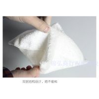 Bamboo rag for washing dishes and cleaning at home 18 * 23cm - white buy in online store 2