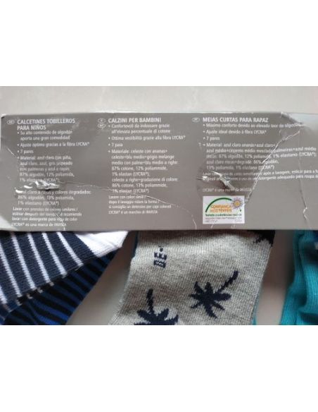 Socks Lupilu Pineapple 7pcs Size 27-30 buy in online store