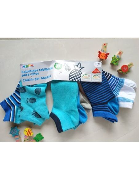 Socks Lupilu Pineapple 7pcs Size 27-30 buy in online store