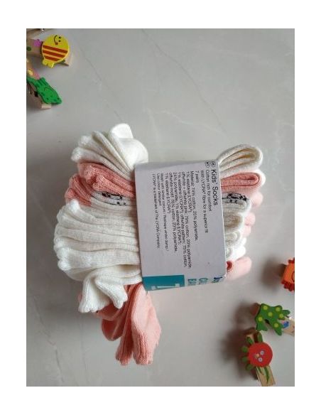 Socks Lupilu Set Pink 7pcs Size 23-26 buy in online store