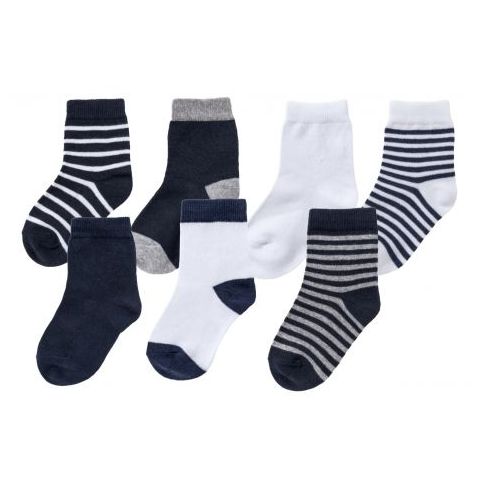 Socks Lupilu Set Blue 7pcs Size 23-26 buy in online store