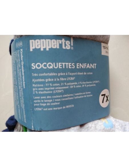 Socks Pepperts Blue 7pcs Size 39-42 buy in online store