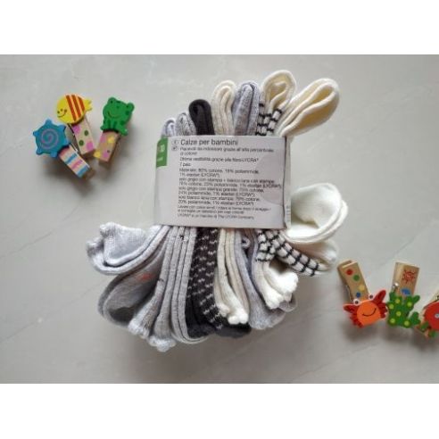 Socks Lupilu Light 7pcs Size 27-30 buy in online store