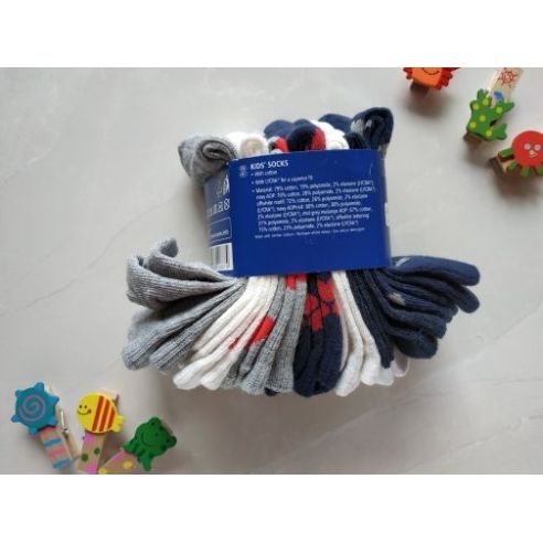 Socks Lupilu Set Red 7pcs Size 27-30 buy in online store