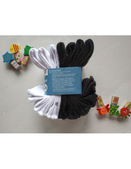 Socks Lupilu Set Black 7pcs Size 27-30 buy in online store