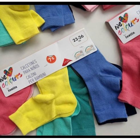 Lupilu Multicolored Socks 7pcs Size 27-30 buy in online store
