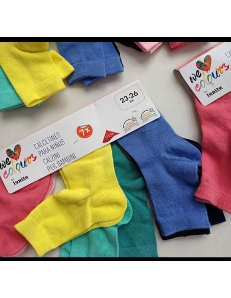 Socks Lupilu Multicolored 7pcs Size 23-26 buy in online store
