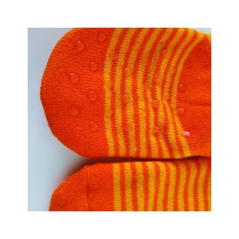 Socks Anti-slip terry Children's 0-6 orange buy in online store