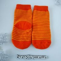 Socks Anti-slip terry Children's 0-6 orange buy in online store