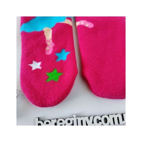Socks terry without heel 1-4 year - pink buy in online store