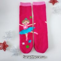 Socks terry without heel 1-4 year - pink buy in online store