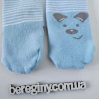 Socks terry without heel 1-2 years - blue buy in online store 2