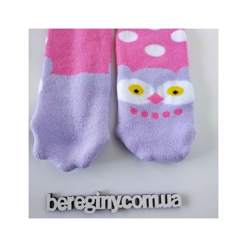 Socks terry without heel 1-2 years - Pink buy in online store