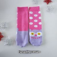 Socks terry without heel 1-2 years - Pink buy in online store