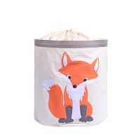 Basket for toys Cotton with Applique - Fox buy in online store