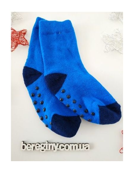 Socks Anti-slip terry children's 86/92 size - machinery and blue buy in online store Socks Anti-slip terry children's 86/92 size - machinery and blue buy in online store