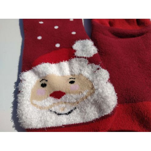 Socks terry Santa Claus size 27-30 buy in online store