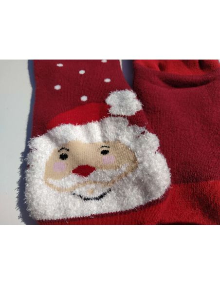 Socks terry Santa Claus size 27-30 buy in online store