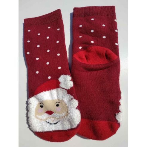 Socks terry Santa Claus size 27-30 buy in online store