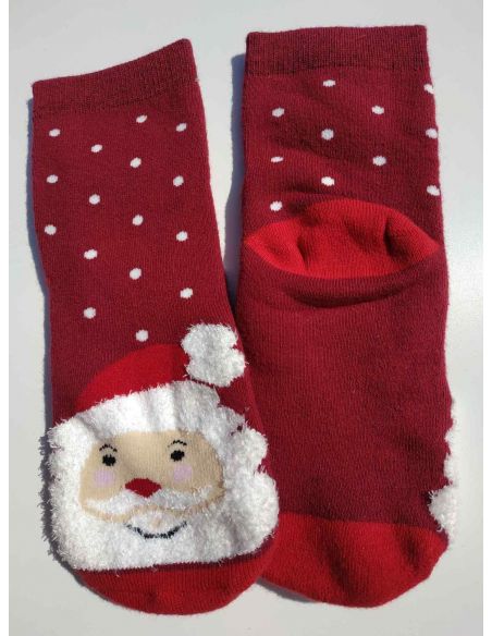 Socks terry Santa Claus size 27-30 buy in online store
