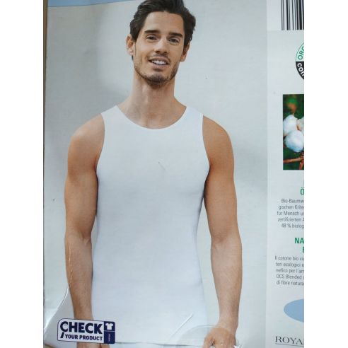 Cotton Men's T-shirt Aldi (Germany) - Size XXL, White - Set 2pcs buy in online store