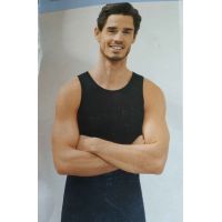 Cotton Men's T-shirt Aldi (Germany) - size M, black - set 2pcs buy in online store