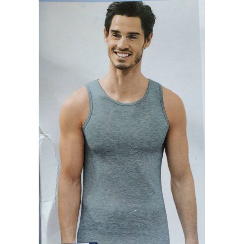 Cotton men's T-shirt Aldi (Germany) - size L, gray - set 2pcs buy in online store