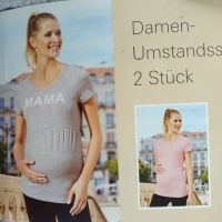 T-shirts for pregnant women Blue Motion - Set 2pcs Size S 36/38 buy in online store 2