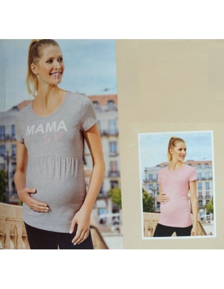 T-shirts for pregnant women Blue Motion - Set 2pcs Size S 36/38 buy in online store