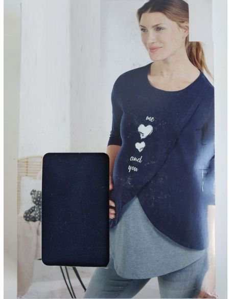 Long Sleeve T-shirt for Pregnant And Feeding Esmara 1pc - S 36/38 buy in online store