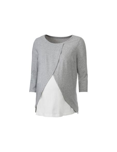 Long Sleeve T-shirt for Pregnant and Feeding Esmara 1ct - M (40/42) buy in online store