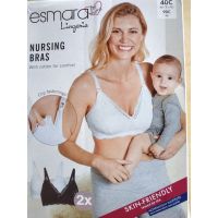 Esmara feeding bras - Black + White with Ryushkami buy in online store 2