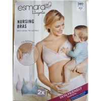 Esmara feeding bras - pink + gray buy in online store 2