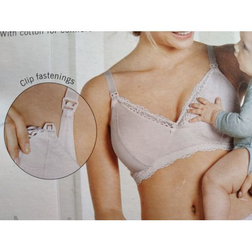 Esmara feeding bras - pink + gray buy in online store