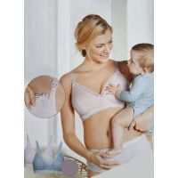 Esmara feeding bras - pink + gray buy in online store