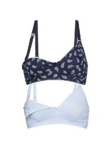 Esmara feeding bras - blue + blue buy in online store
