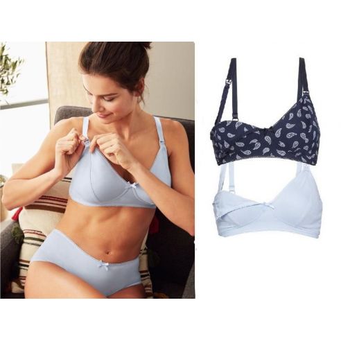 Esmara feeding bras - blue + blue buy in online store
