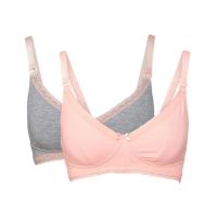 Esmara feeding bras - pink + gray pink buy in online store