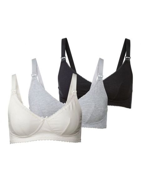 Esmara feeding bras - black + white + gray buy in online store Esmara feeding bras - black + white + gray buy in online store