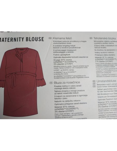 Shirt for Pregnant and Feeding Esmara - Coral buy in online store Shirt for Pregnant and Feeding Esmara - Coral buy in online store
