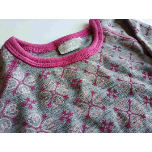 Term underwear Raglan from Merinosa's Name IT Denmark 7-8 years old (122) - Gray buy in online store