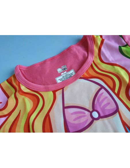 Children's pajamas HK FABEAO BABY AIRCRAFT - pink from 100cm to 130cm buy in online store