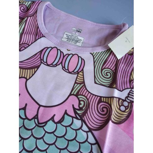 Children's pajamas HK FABEAO BABY AIRCRAFT - Lilac from 100cm to 130cm buy in online store