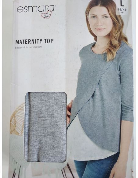 Long Sleeve T-shirt for Pregnant And Feeding Esmara 1pc - S 36/38 buy in online store