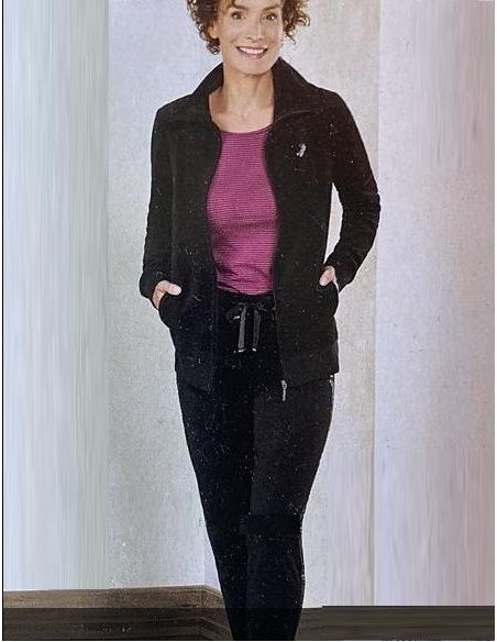 Velor Suit Esmara - Black XL (48/50) buy in online store Velor Suit Esmara - Black XL (48/50) buy in online store