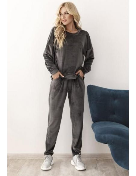 Velor Suit Esmara - Gray L (44/46) buy in online store Velor Suit Esmara - Gray L (44/46) buy in online store