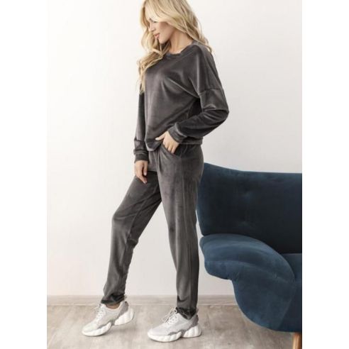Velor Suit Esmara - Gray L (44/46) buy in online store