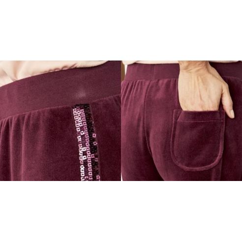 Esmara Vellar Pants - Red XL (48/50) buy in online store